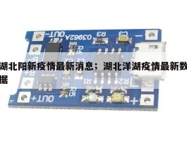 湖北阳新疫情最新消息；湖北洋湖疫情最新数据