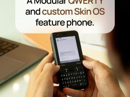 Keyphone模块化手机现身众筹平台，外观似功能机且系统独特