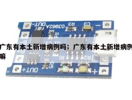 广东有本土新增病例吗；广东有本土新增病例嘛