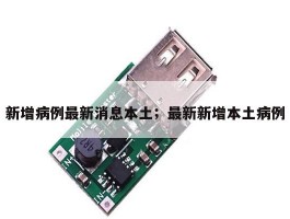 新增病例最新消息本土；最新新增本土病例
