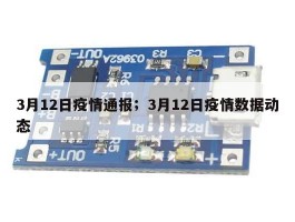 3月12日疫情通报；3月12日疫情数据动态