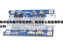 梅州现有确诊新冠病例；梅州本土新增病例多少例