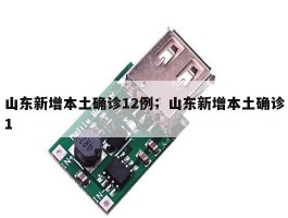 山东新增本土确诊12例；山东新增本土确诊1