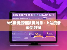 b站疫情最新数据消息：b站疫情最新数据