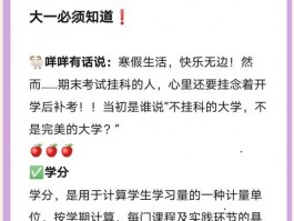 大学时光如何积累学分？课堂学习与考试成绩是关键