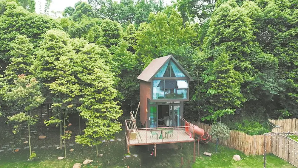 感受诗意栖居 快来西岭宿集躺一“夏”_感受诗意栖居 快来西岭宿集躺一“夏”_