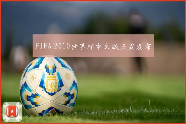 FIFA 2010世界杯中文版正式发布